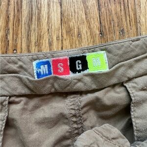 MSGM Tan Pants